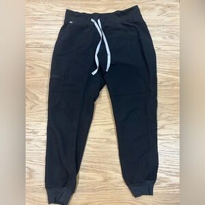 Figs Jogger Scrub Bottoms- Black